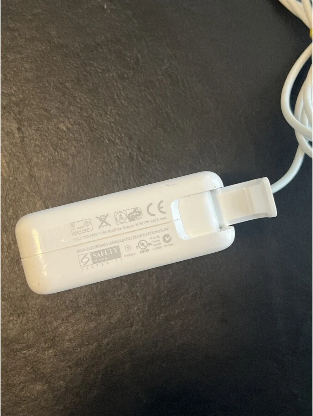 Apple MagSafe 2 60W Power Adapter - White (A1435) - See Pics for Condition